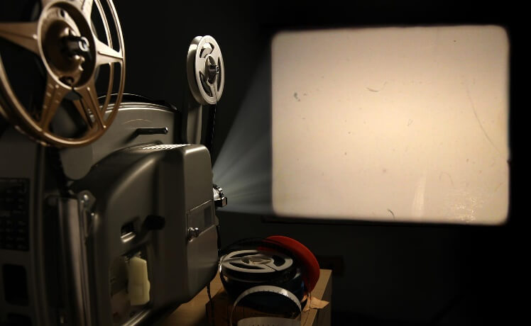 film and projectors take up valuable space